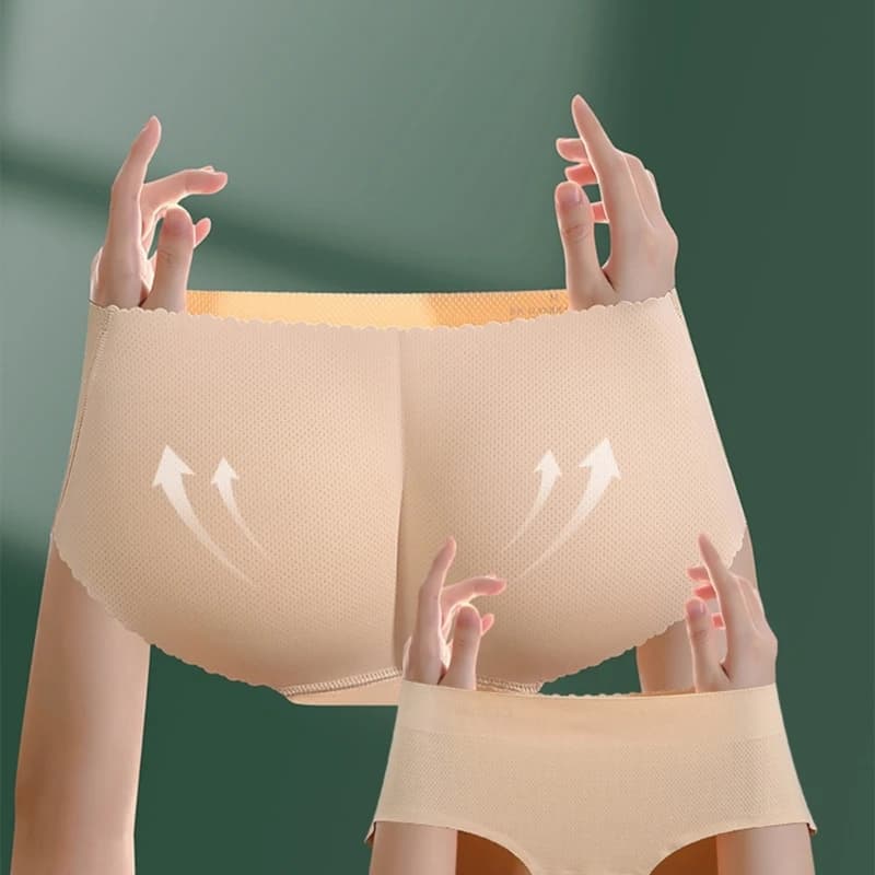 Hip Enhancer Pantaloni imbottiti Bodyshaper Senza cuciture Cuscinetti per culo finti Mutandine Glutei Spinge l'alto