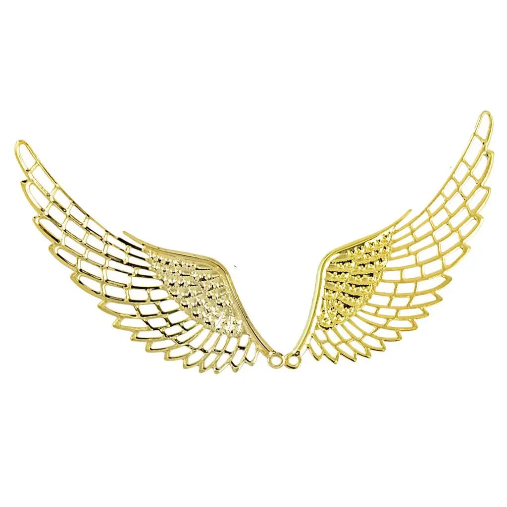 DIY Jewelry Making Angel Wing Charms Alloy Golden Findings for Handmade Necklace Bracelet Supplies