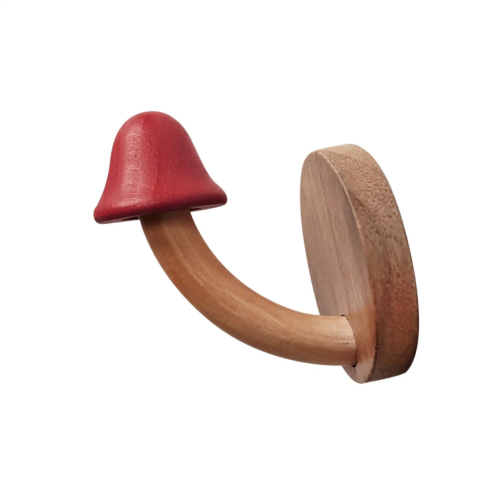 Wooden Coat Hooks Entryway Wall Mounted Hanger for Clothes Storage Home Organizer Bathroom Punch Free Design