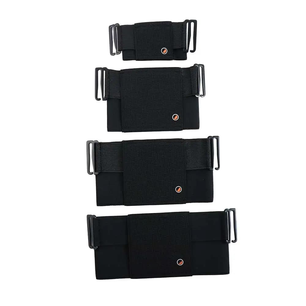 1Pc portafoglio invisibile marsupio marsupio custodia per carte portatile per uomo donna porta passaporto organizzatori borsa per sport all'aria aperta