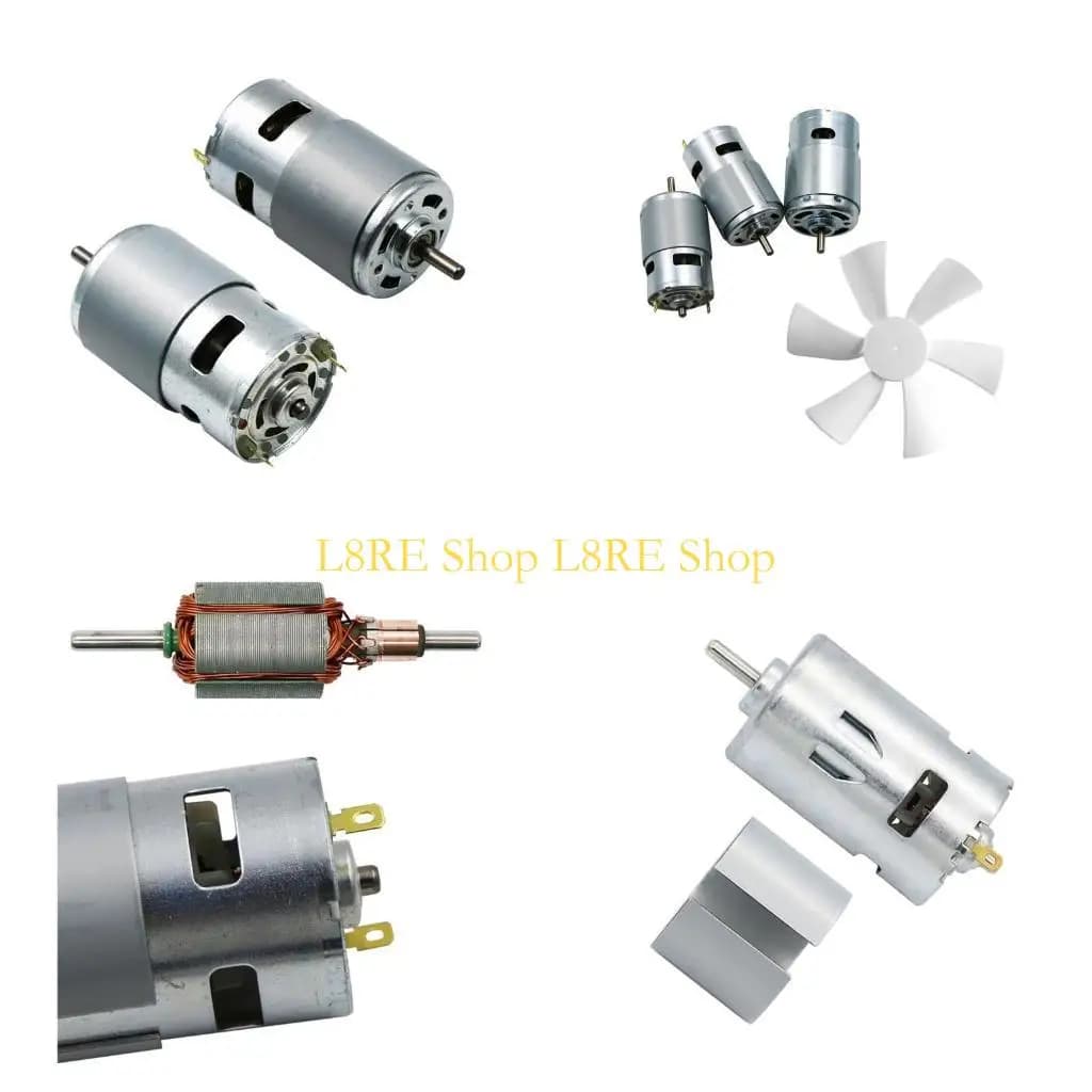 L8RE 775 795 895 Motore DC12V-24V 6000-12000RPM Motore Strumento motore a coppia elevata