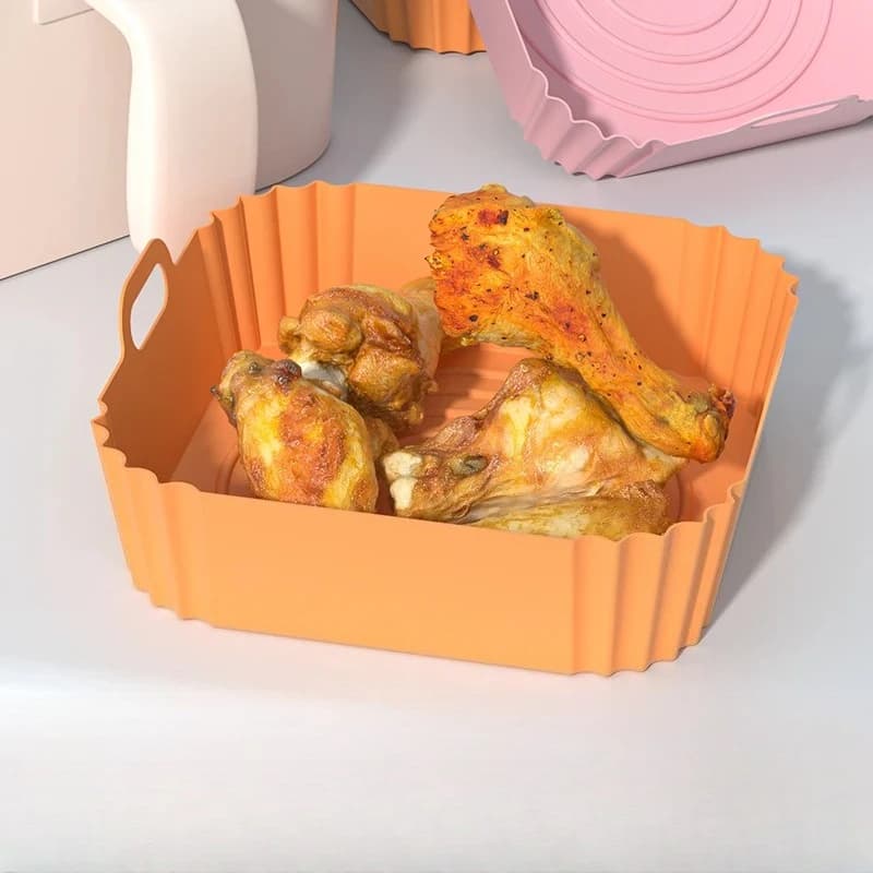 Silicone Ceiling Board for Air Fryer, Food Grade, Dishwasher Washing Machine, Without BPA, Compatible with Air Fryer