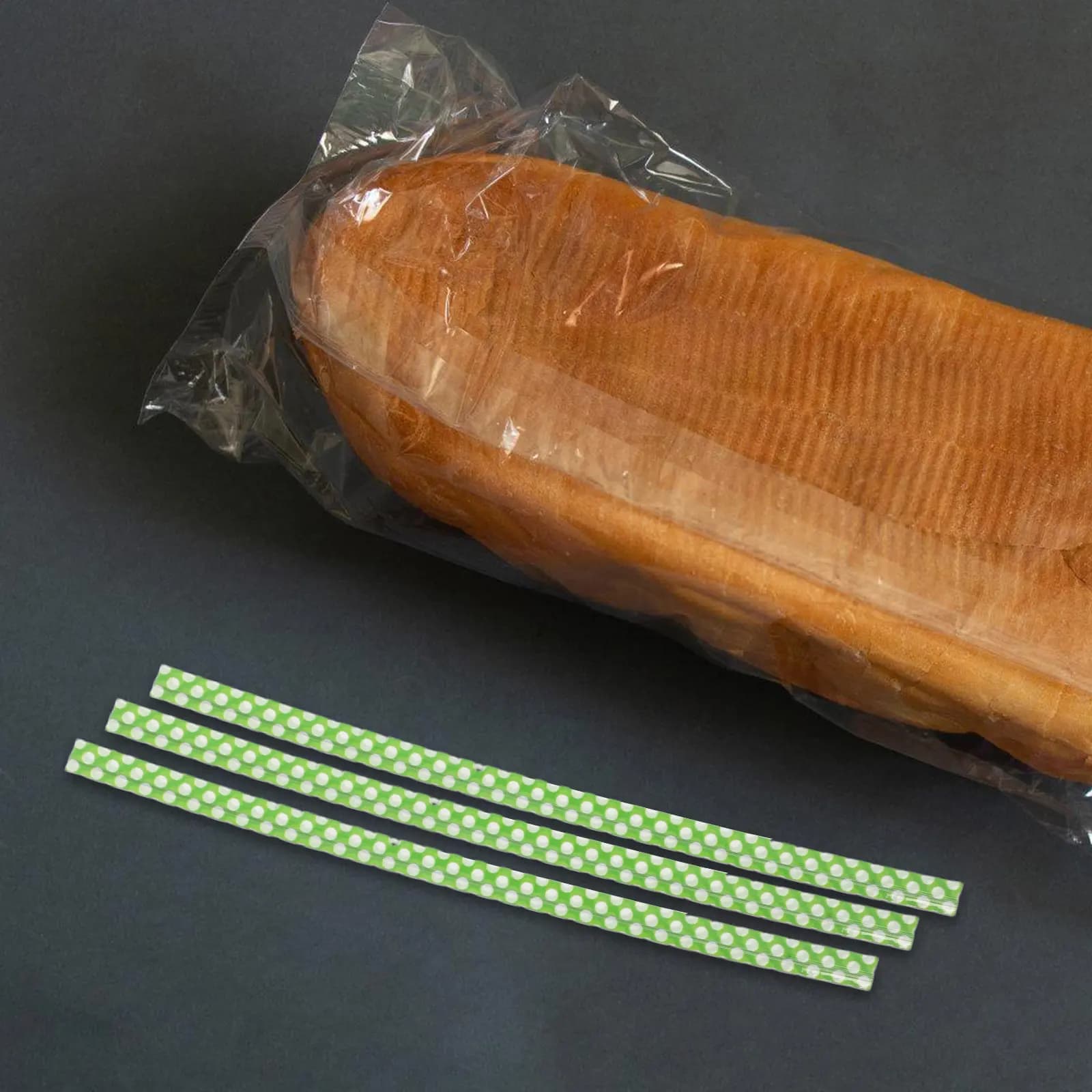 500 Pezzi Lacci a Punti per Confezioni Alimentari, Riutilizzabili per Pane, Caramelle, Biscotti, Sacchetti Regalo, Strisce Sigillanti per Sacchetti da Festa, Lacci per Sacchetti da Pasticceria