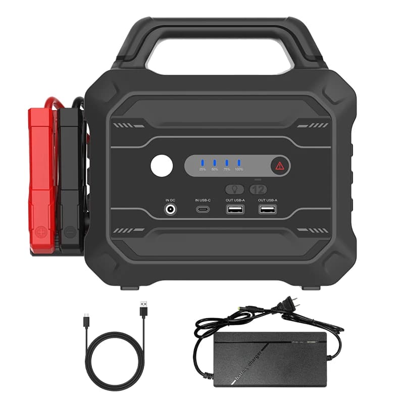 2025 CARKU 12 V and 24 v Jump Starter for Heavy Trucks Engine 540 More Big Horse