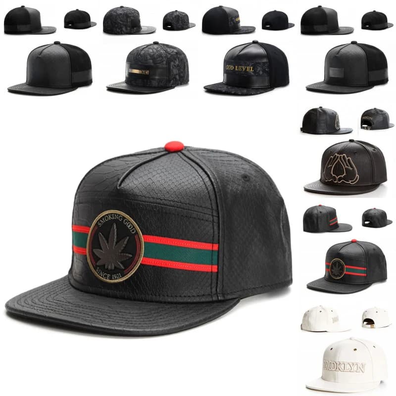 Cappello da Baseball in Pelle di Marca alla Moda per Uomo e Donna, Cappello Snapback HipHop Knight, Gorras Casual da Esterno per Adulti, Designer Kpop