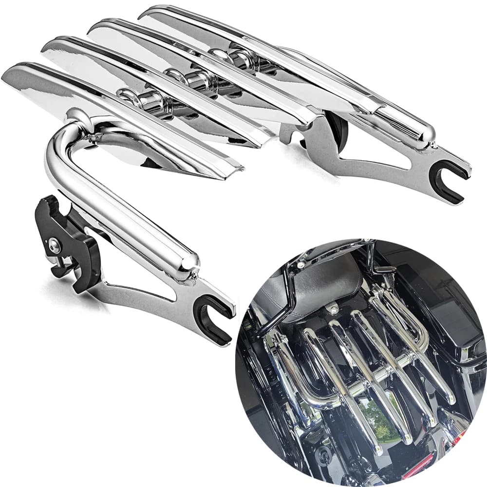 Stealth Detachable Motorcycle Wallet Suitable for Harley Touring Road Street Glide 2009-2025