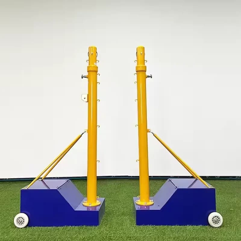 High Quality Movable Adjustable Volleyball Pole Sports Facilities-Competition or Training Court Equipment