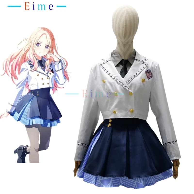 Sena Juo Cosplay Costume Women Cute School Uniform Party Dress Game Casual Clothings Halloween Carnival Uniforms Custom Made