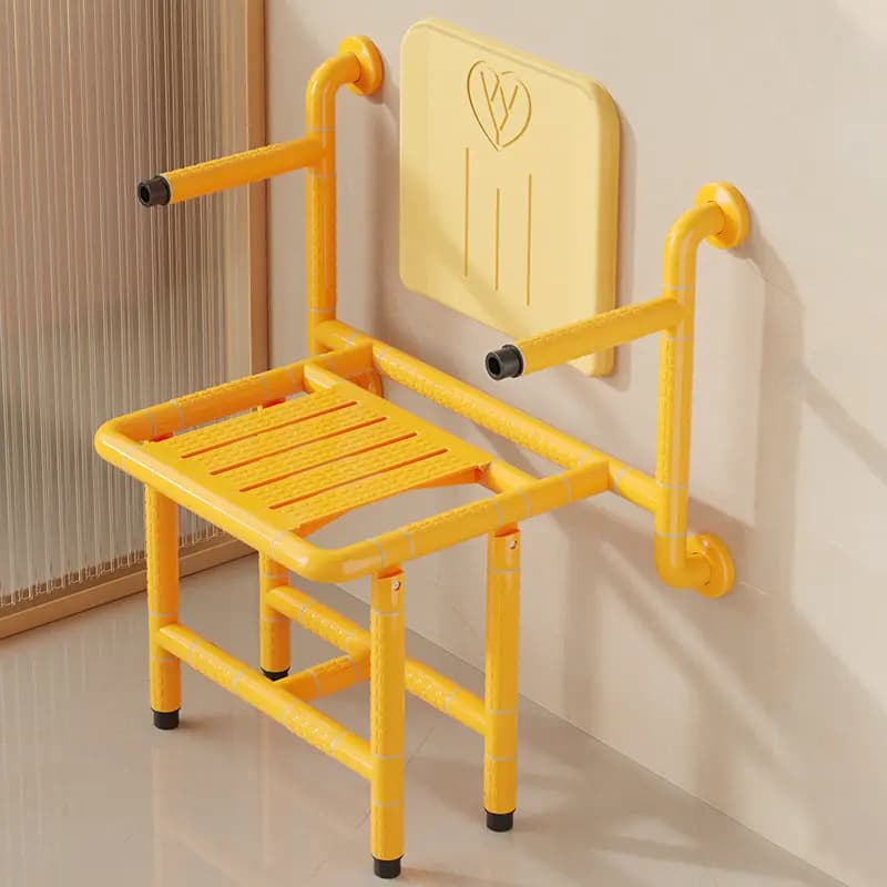 Sedia da doccia dal design giapponese, poggiapiedi giapponese, sedia da doccia portatile, graziosa, per bagno, arredamento casa, mobili per la casa