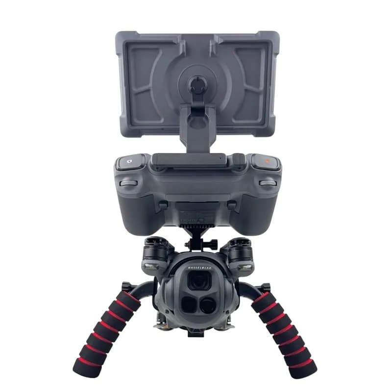Maniglia doppia per supporto portatile per DJI RC 2 /RC PRO 2 Staffa per telecomando Riprese di atterraggio per accessori drone DJI Mavic 4 Pro