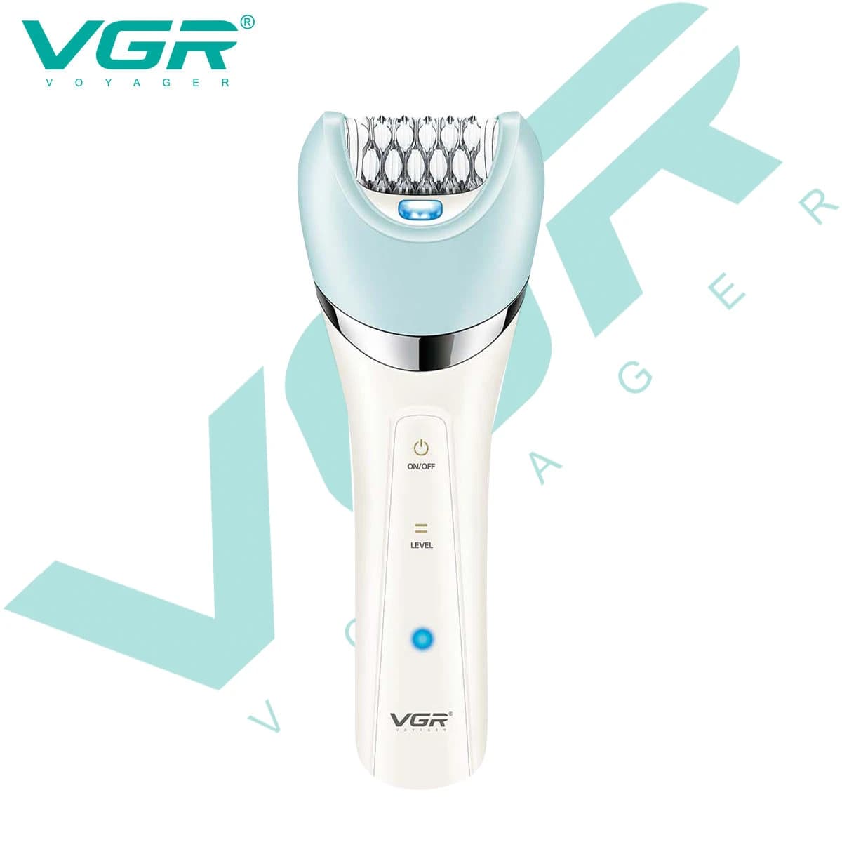 VGR V-703 Set 5 in 1 for cleaning and finishing of hair IPX4 home hair removal device IPX4 waterproof bikini area hair removal device