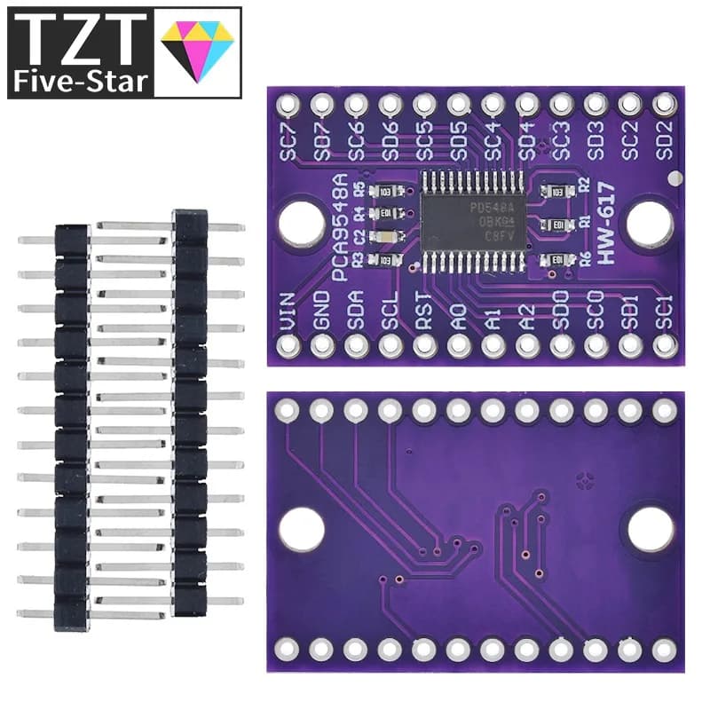 1/3 Pezzi TCA9548A 1-a-8 Scheda di Espansione Multicanale I2C a 8 Canali Modulo IIC Scheda di Sviluppo 9548 per Arduino
