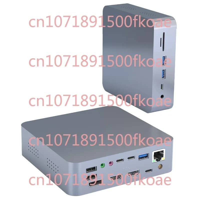 Docking station di estensione di tipo C 4K HDMI/DP Video HUB di ricarica PD ad alta potenza Supporta il processore M1