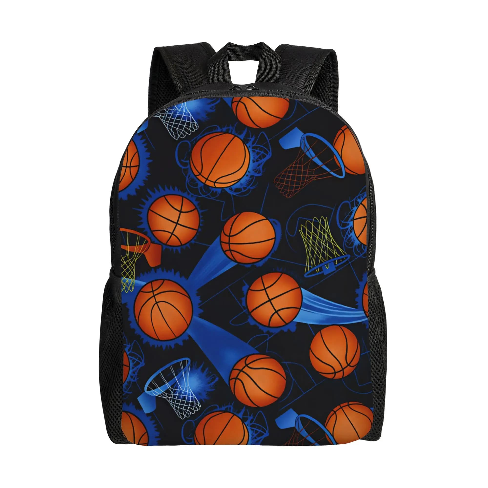 Sport Ball Basketball Grain Backpack Streetwear Backpacks Teen Outdoor Style Durable School Bags Colorful Rucksack
