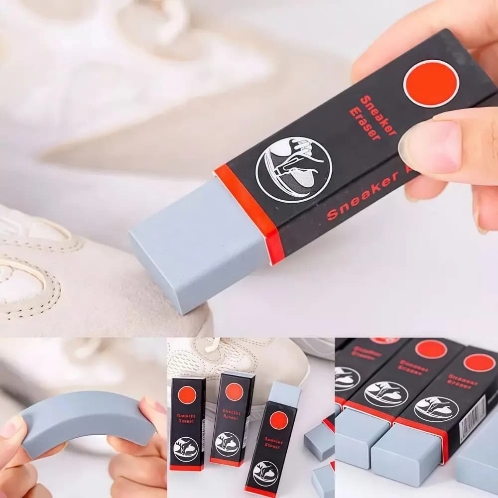 3 pezzi/set con gomma kit spazzola in pelle scamosciata spazzola morbida kit spazzole in nabuk multifunzionale spazzola per la pulizia delle scarpe per la rimozione delle macchie