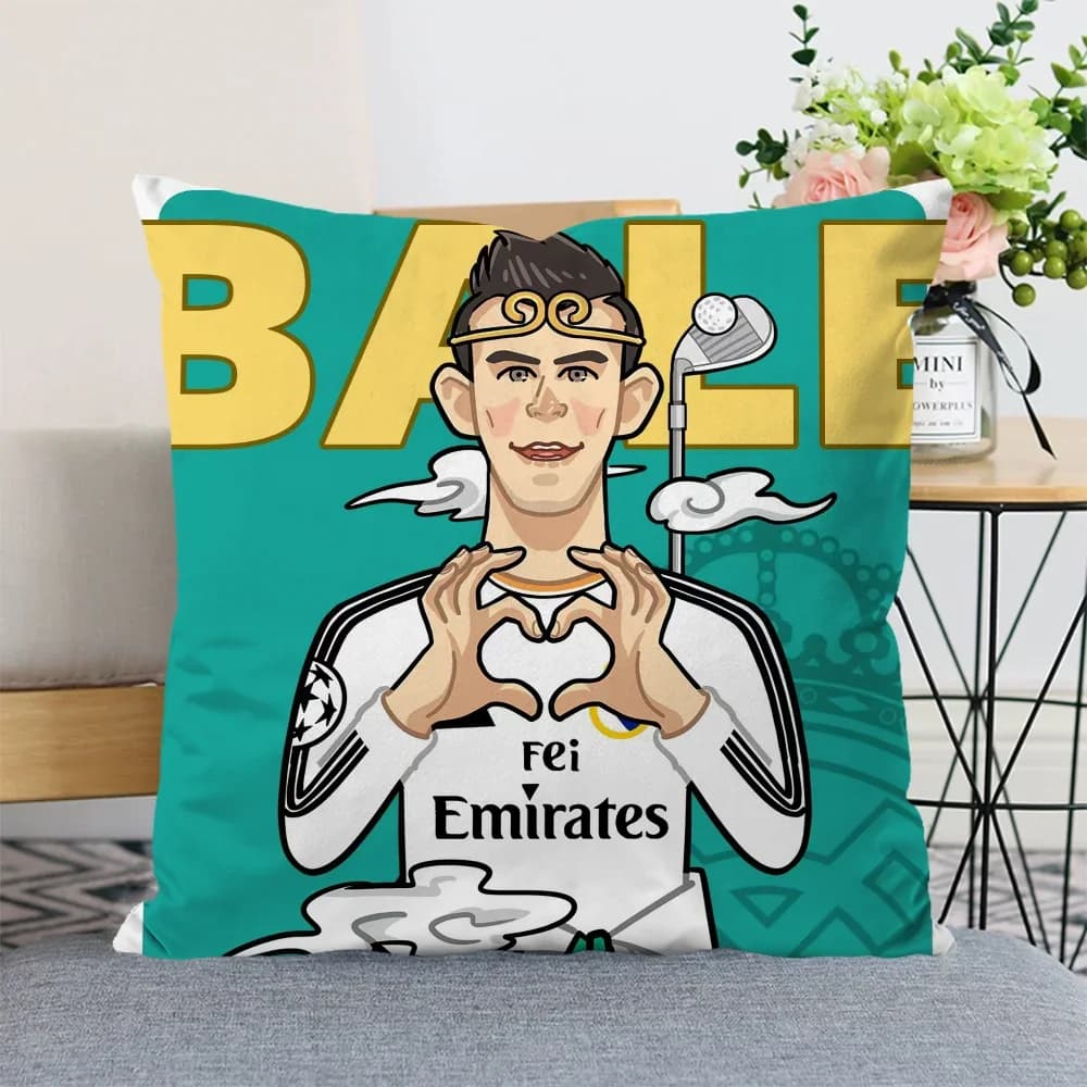 Real Madrid Star Case per cuscino con federe Decorative Anime 40*40 Decor cuscini ornamentali cuscino per sedia cuscini