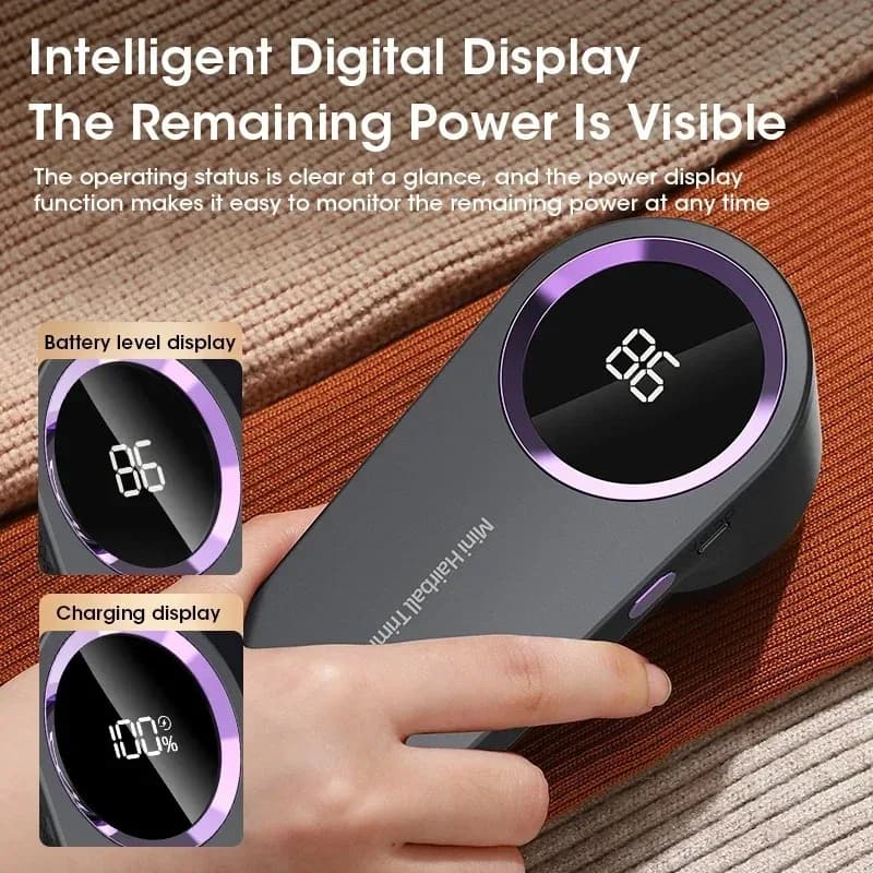 USB Electric High-Speed Lint Remover Fabric Fluff Trimmer for Sweater And Clothing Hair Ball Removal Machine