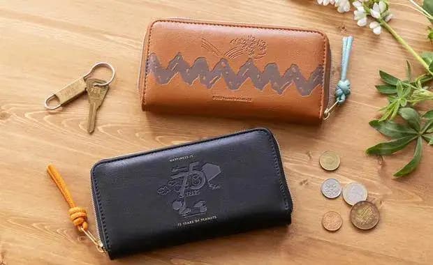 PEANUTS Snoopy 75th Anniversary LimitedCard Holder PU Leather Credit Card WalletID Badge Case Slim RFID Blocking BusinessGift