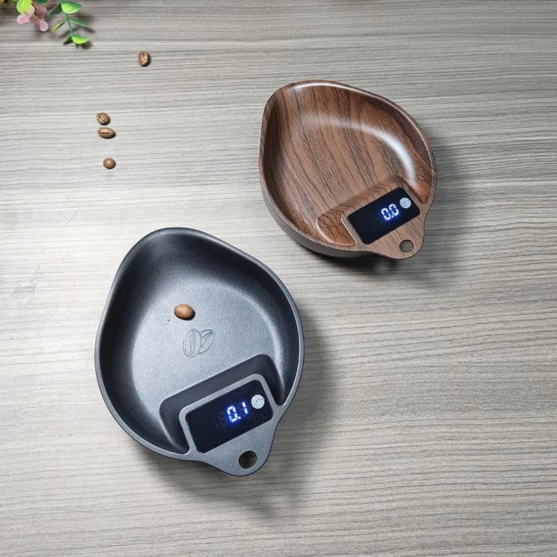 1pc Digital Coffee Scale Smart Weighing Scale with Bean Tray for Pour Over Espresso Coffee Roasting