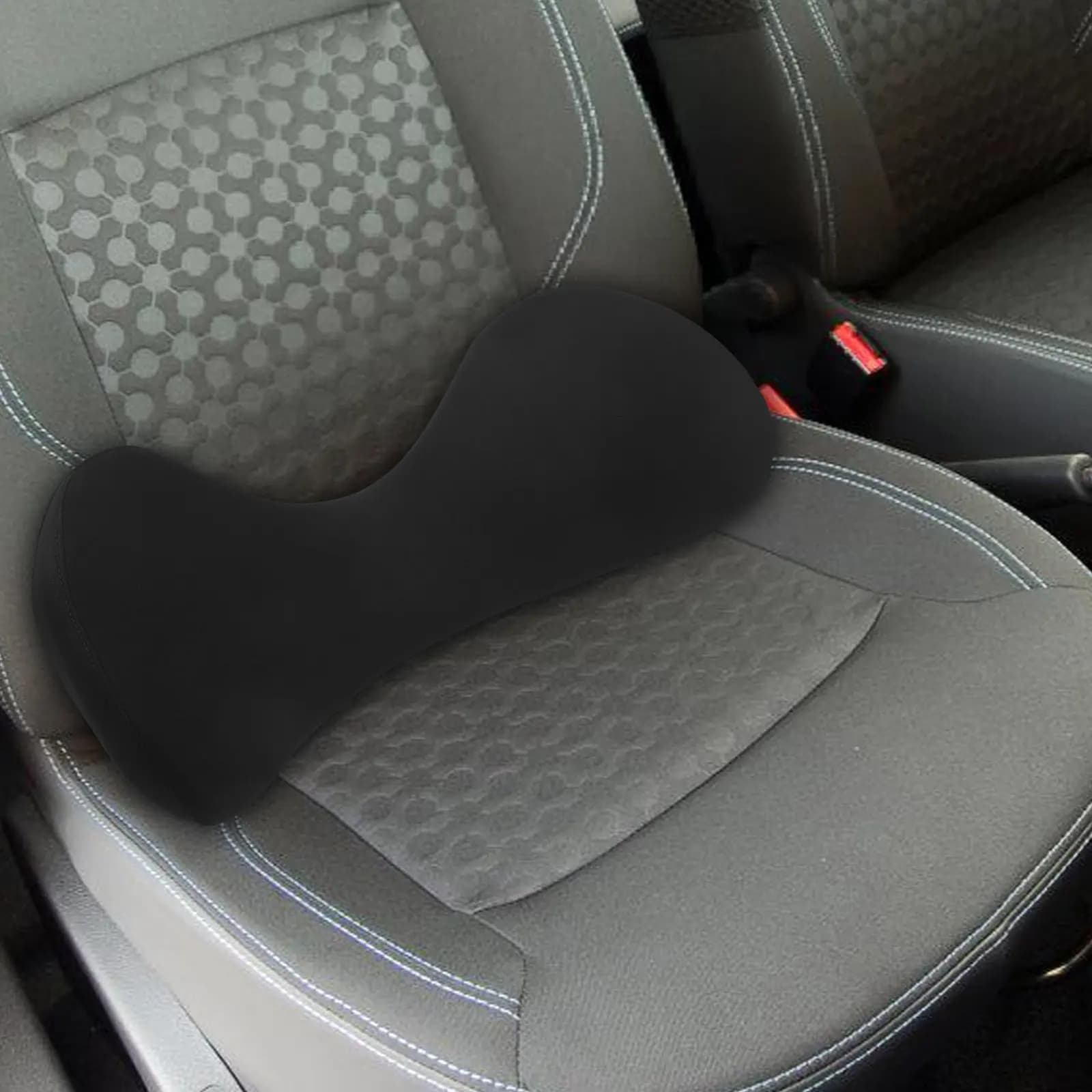 High Density Memory Foam Lumbar Support Pillow for Car Seat Office Chair Gaming Chair Portable Back Support Pillow Waist Pain