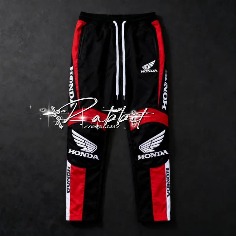 2026 Nuovo design Honda Racing Fashion Riding Abbigliamento da moto Pantaloni speciali per appassionati di biciclette da moto fuoristrada da uomo