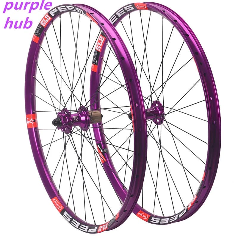 RUJIXU 6 palws120 anello RUJIXU DH30 set di ruote da montagna 26 27.5 29 pollici ruota freno a disco bicicletta ruota MTB QR TA BOOST