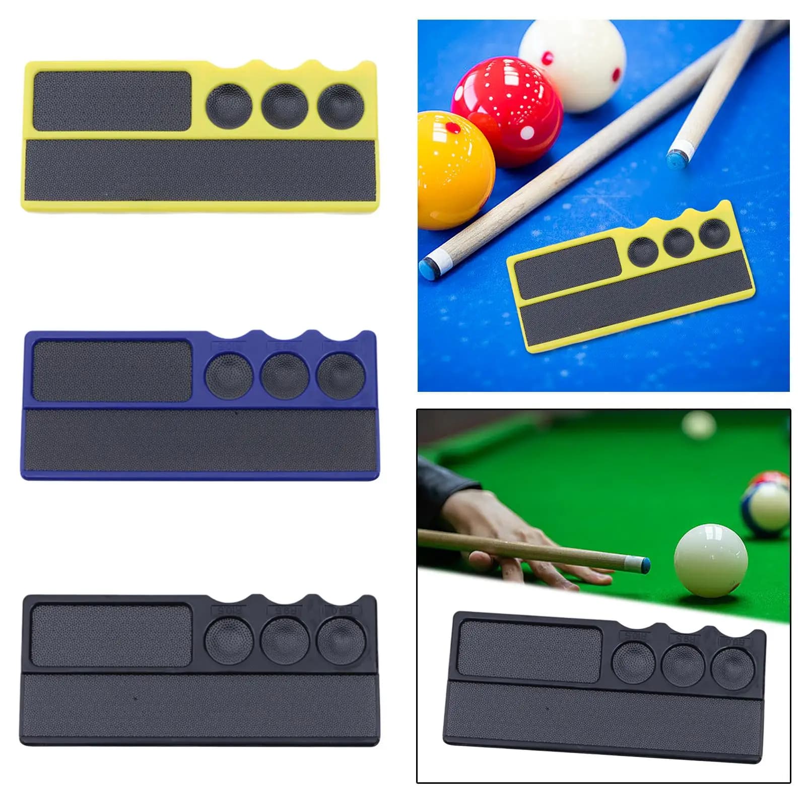 Set di Strumenti Manuali per la Riparazione della Punta della Stecca da Biliardo, Kit di Manutenzione per Stecche da Pool, Modellatore di Precisione per l'Adesione della Gesso e il Gioco