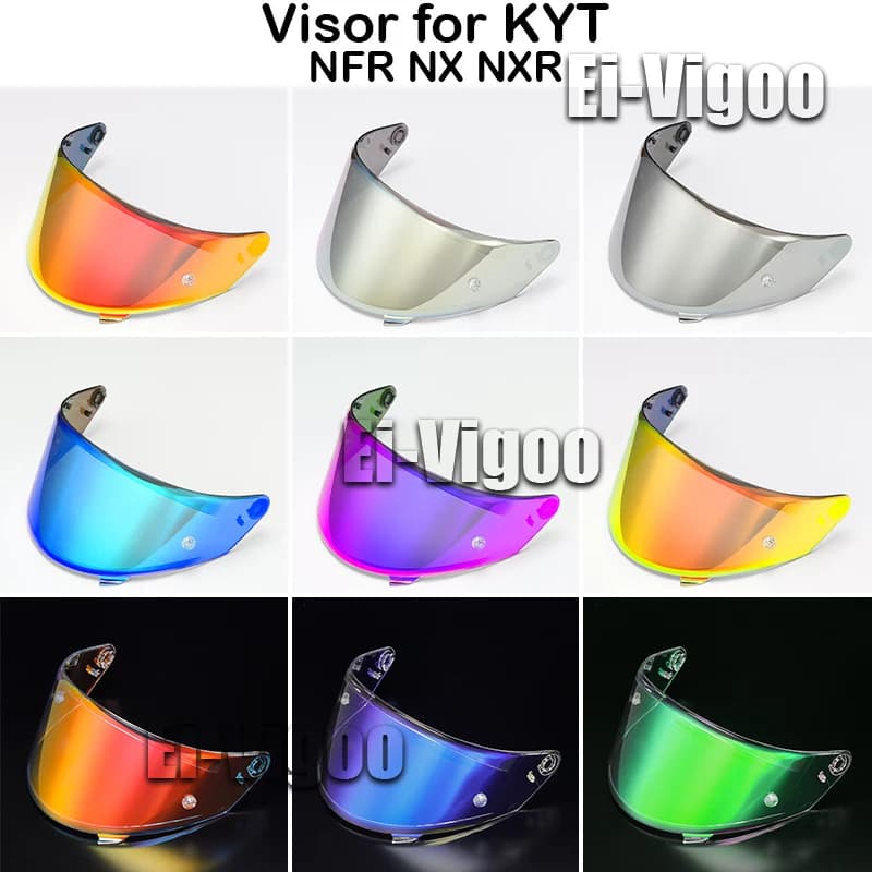Lente scudo visiera per casco per KYT NFR NX Casco integrale Accessori moto Capacete per KYT Visiera Cascos Para Moto