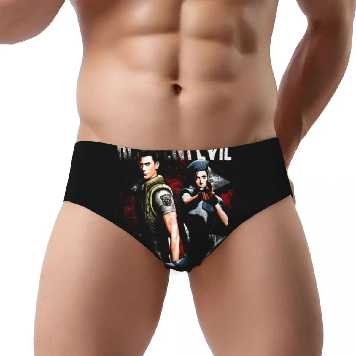 Biancheria intima elasticizzata traspirante da donna personalizzata Resident Evils Game Brief Panties