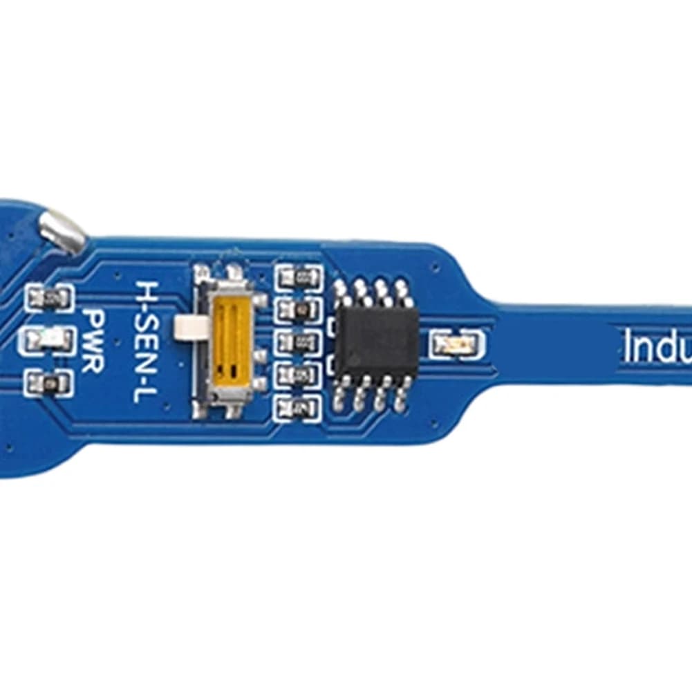 Rilevatore di induttanza ABS per test di schede madri di smartphone, diagnosi rapida tramite induzione elettromagnetica, 75x15.15x5.8mm, Blu