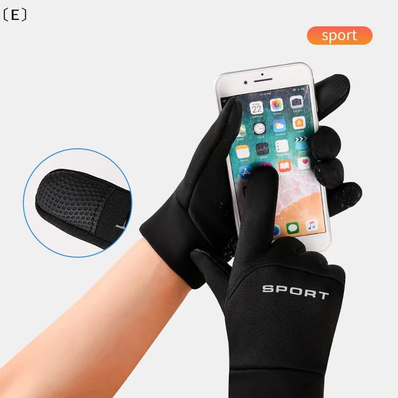 Running Winter Gloves for Open Sports, Hot, Touch Screen, for Gym and Fitness, Integral Gloves for Men, Gloves Magici circumWinter5 reason