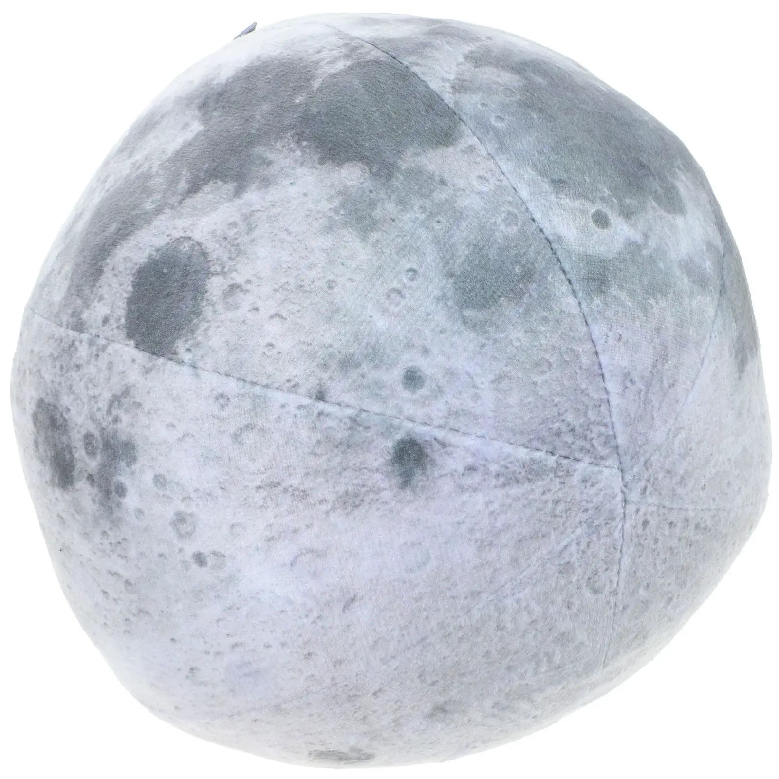 Moon Throw Pillow Soft Round Ball Sofa Decorative Cushion Household Cozy Comfortable Pillow Soft Cushion Unique Round Throw