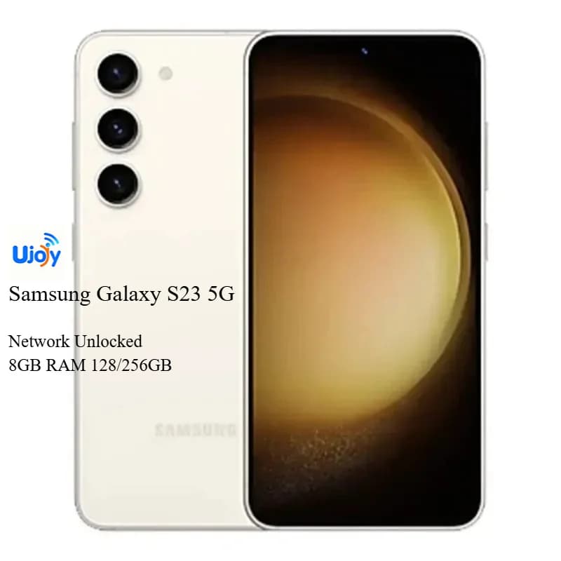 Samsung Galaxy S23 5G Network Unlocked Cellphone 6.1" Screen 8GB RAM 128/256GB Storage NFC Supported Mobile Phone