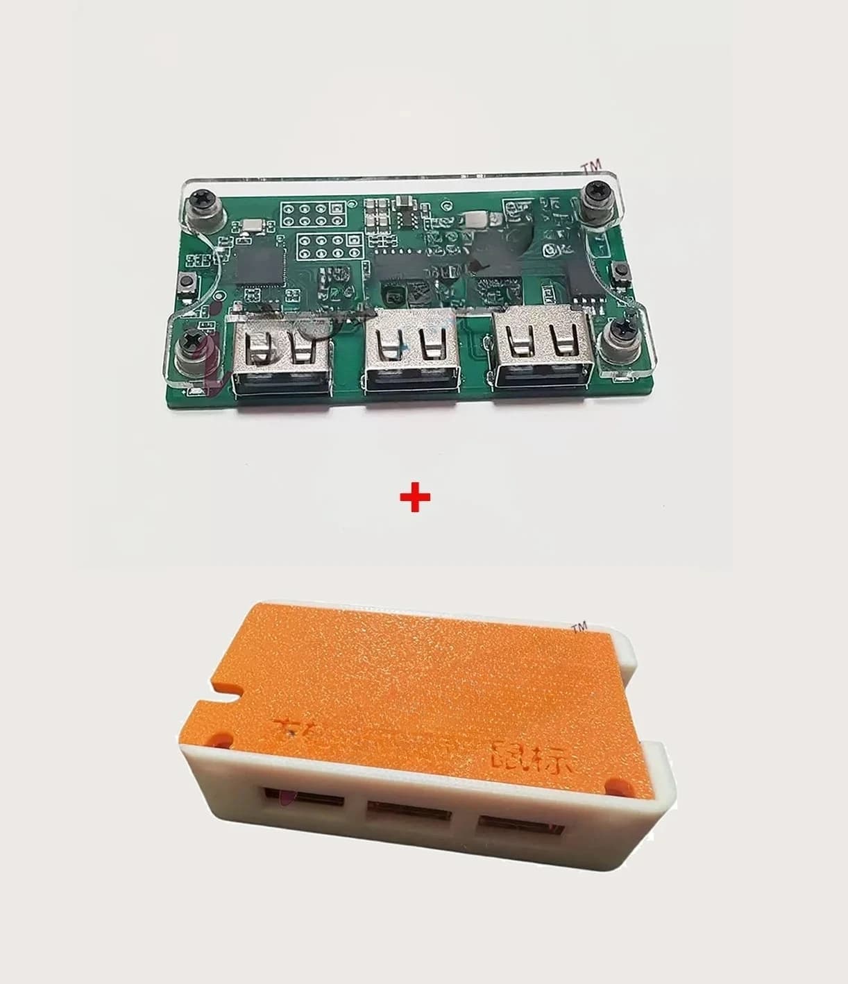 MAKCU with a 3D Shell & Cables ESP32 S3 x 2 Development Board DMA Key Mouse Box Arduino
