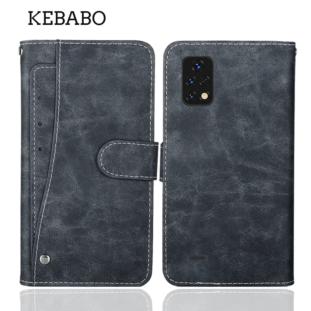 Portafoglio in pelle moda UMIDIGI Bison 2 GT2 Pro X10 X10S NFC C1 Max Custodia Flip Slot per schede di lusso Cover Borse protettive per telefono