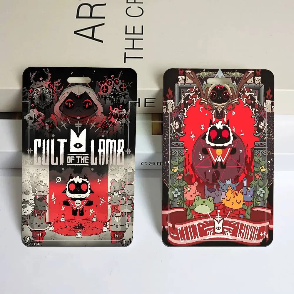 Laccetto da collo Game Cult Of The Lamb per chiavi, portacarte di credito, porta badge identificativo, accessori e regali