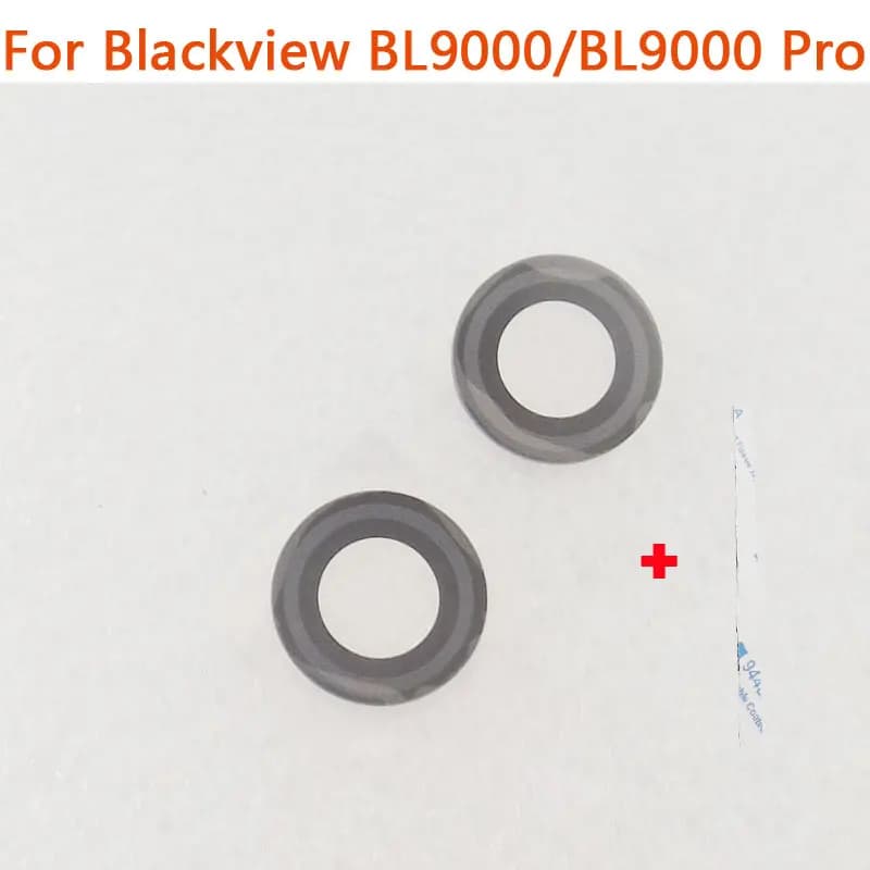 Originale Blackview BL9000 BL9000 Pro Obiettivo della fotocamera principale posteriore Obiettivo della fotocamera grandangolare posteriore Copertura in vetro per Blackview BL9000 Telefono