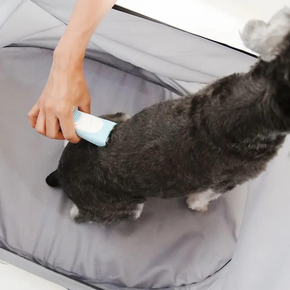 Grembiule Professionale Lavabile per Toelettatura Cani, Raccogli Peli per Animali Domestici, Previene la Raccolta dei Peli sul Pavimento per Cani, Gatti, Furetti