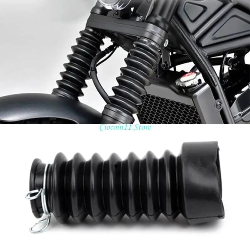 Y1UB Copri forcella Ammortizzatore parapolvere Accessori Ghetta per bici da Ammortizzatori Installazione facile