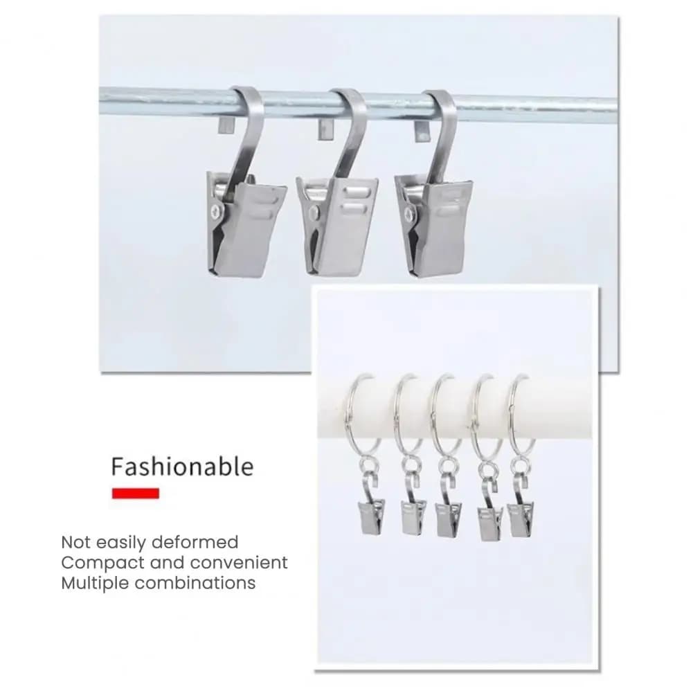 Stainless Steel Clip Hooks For Rust Resistant Hooks Stainless Steel Durable Hooks For Hanging Multipurpose Tents