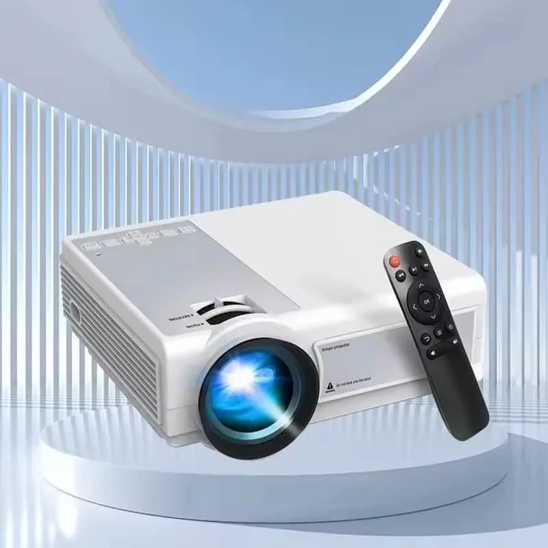 New YT100 Android Wifi Smart Portable Projector 1080P Full HD Office Home Theater Movie Video Wireless Same Screen Projector