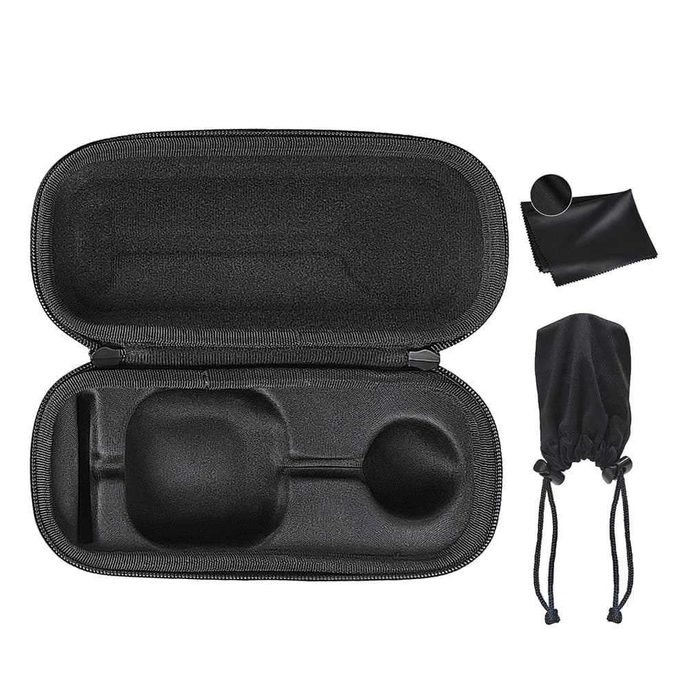 Custodia da Viaggio Portatile con Panno per Lenti, Impermeabile, Rigida, Antigraffio, in PU per Switch 2