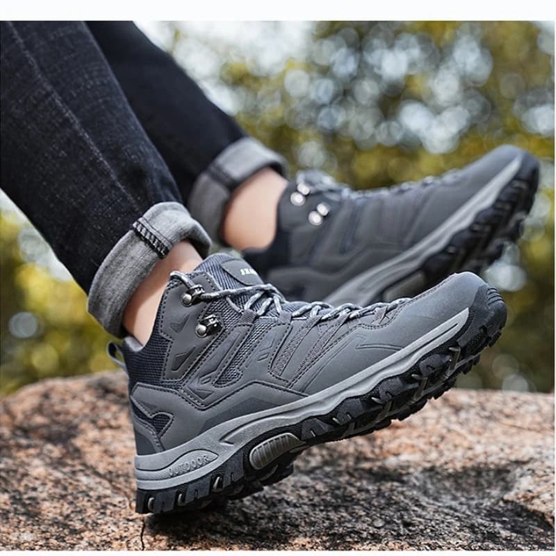 Scarponi da trekking alti autunno/inverno Scarpe sportive da esterno unisex per arrampicata, trail running e escursionismo