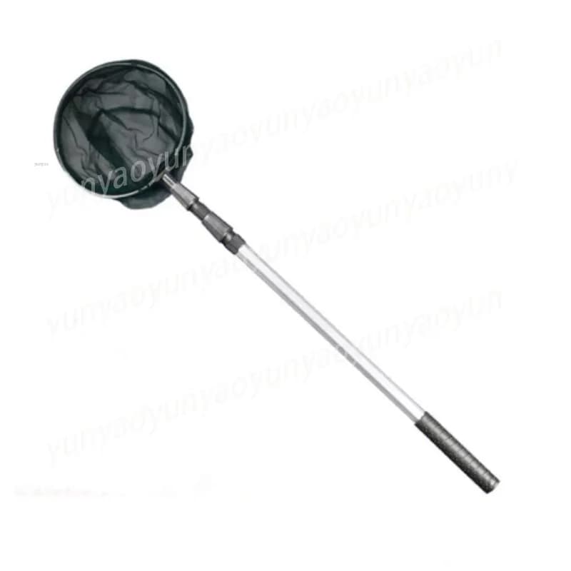 Kids Telescopic Fishing Net, 25cm Aluminum Alloy Insect Net for Catching Fish Shrimp Tadpoles, Foldable