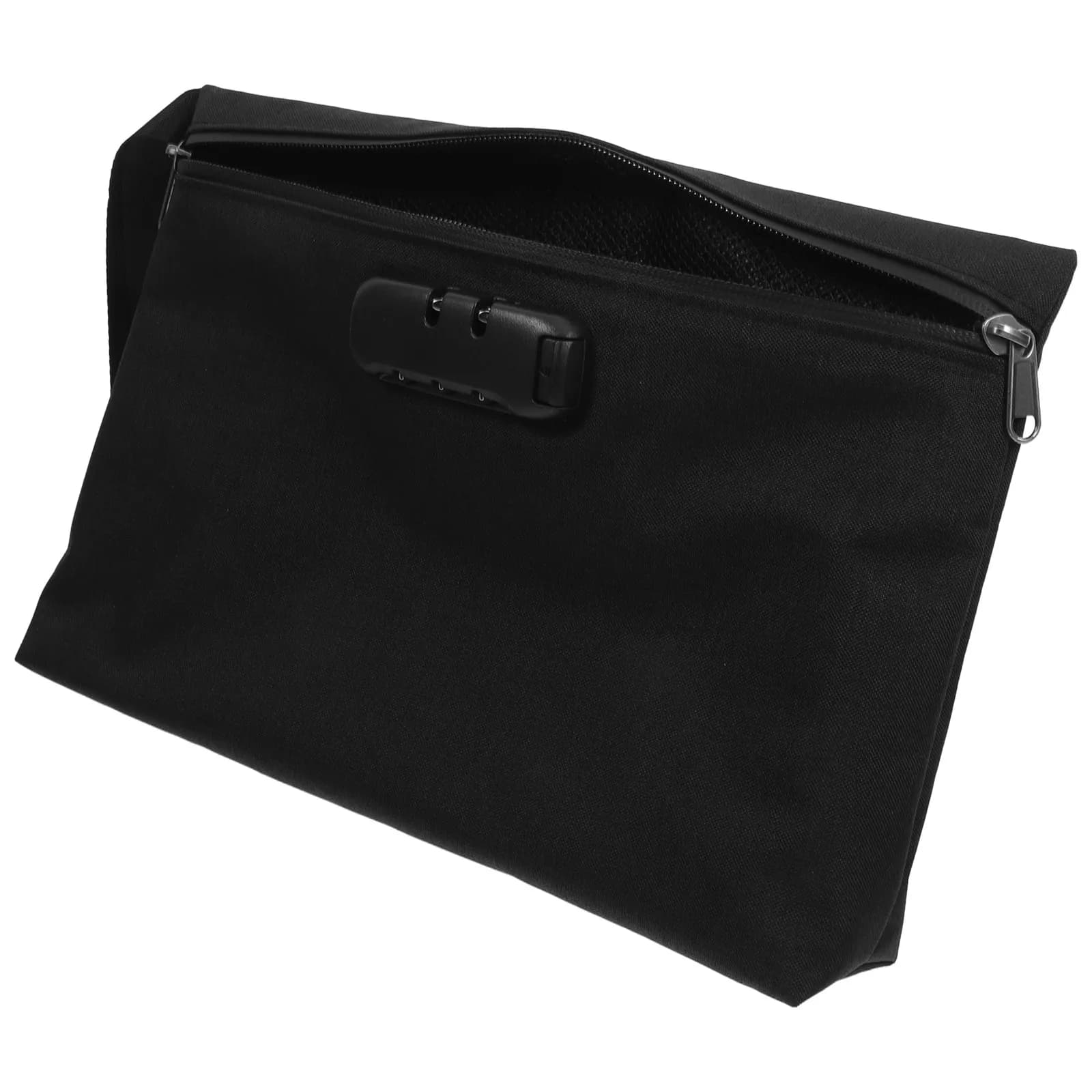 Borsa con Serratura a Combinazione Portatile Impermeabile con Chiusura di Sicurezza per Documenti Custodia Sicura per Oggetti di Valore Tablet A4