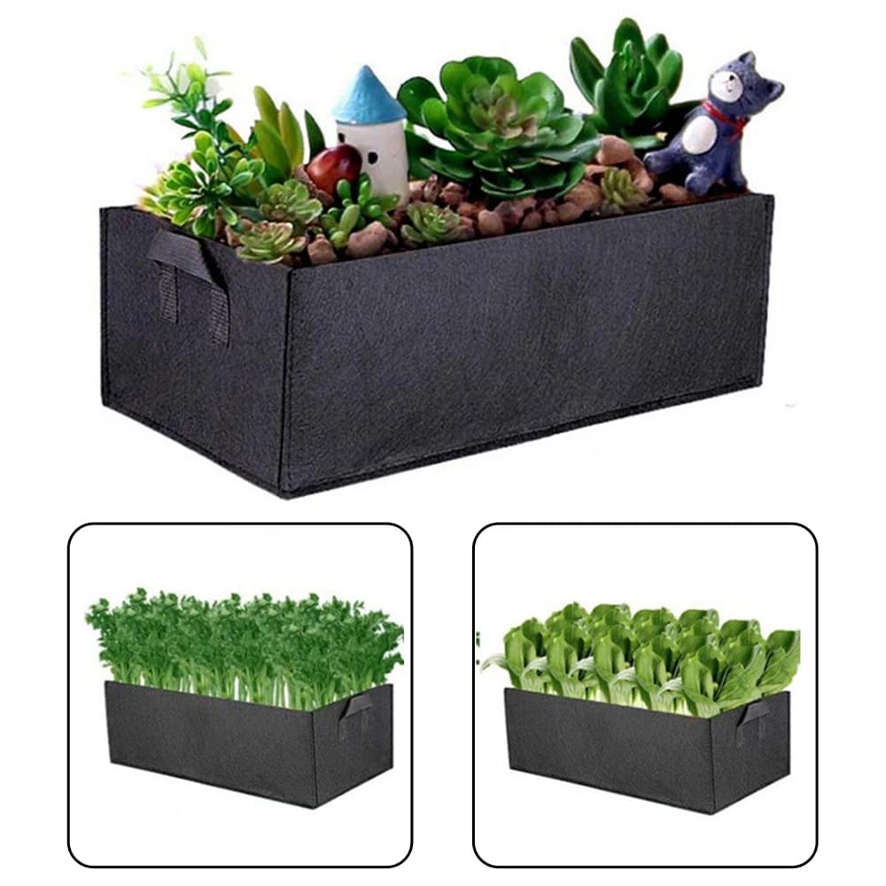 Multifunctional Bag for Growth of Plants and Vegetables in Nonwoven Felt