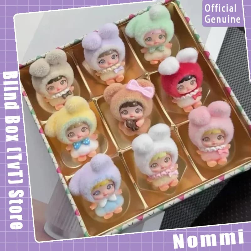 Genuine Nommi Sweetheart Plan Series Mini Figures Blind Box Cute Doll Pendant Collection Desktop Ornament Fashion Trend Gift