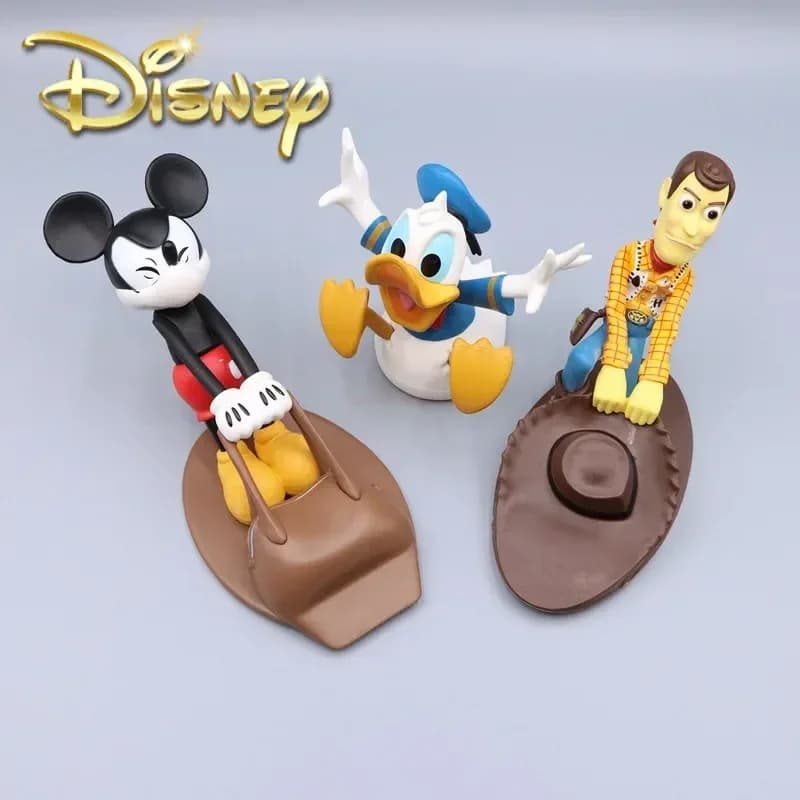 Simpatici Fermaporta Disney Topolino e Paperino, Fermaporta Creativi a Forma di Woody, Antivento per Casa e Ufficio, Giocattoli Anti-Collisione