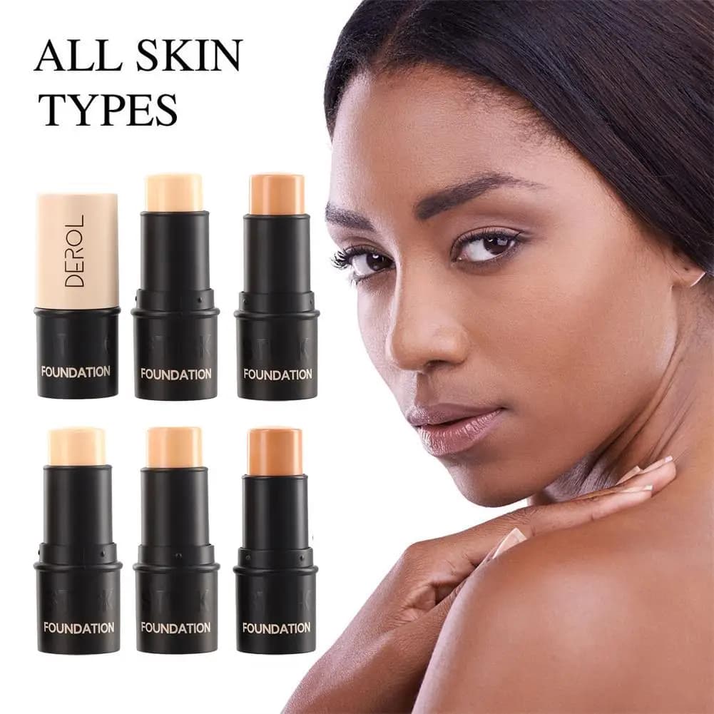 Correttore opaco Stick Fondotinta liquido idratante Copertura Acne Occhi Cerchio scuro Modifica il tono della pelle Primer per il viso Trucco base
