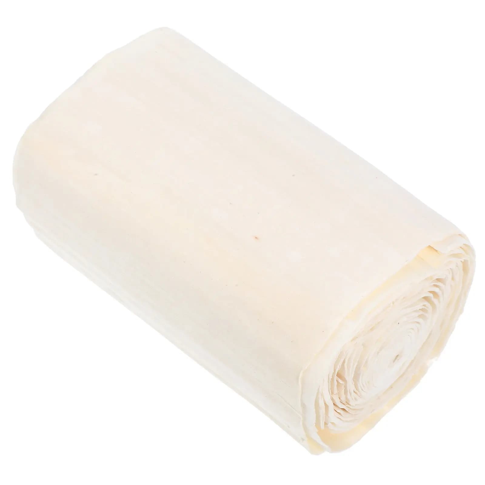 Beige Material Roll for Handicraft Flower Creation for Essential Oil Diffusers, Artificial Flowers, Supplies for Crafts and Fragrance